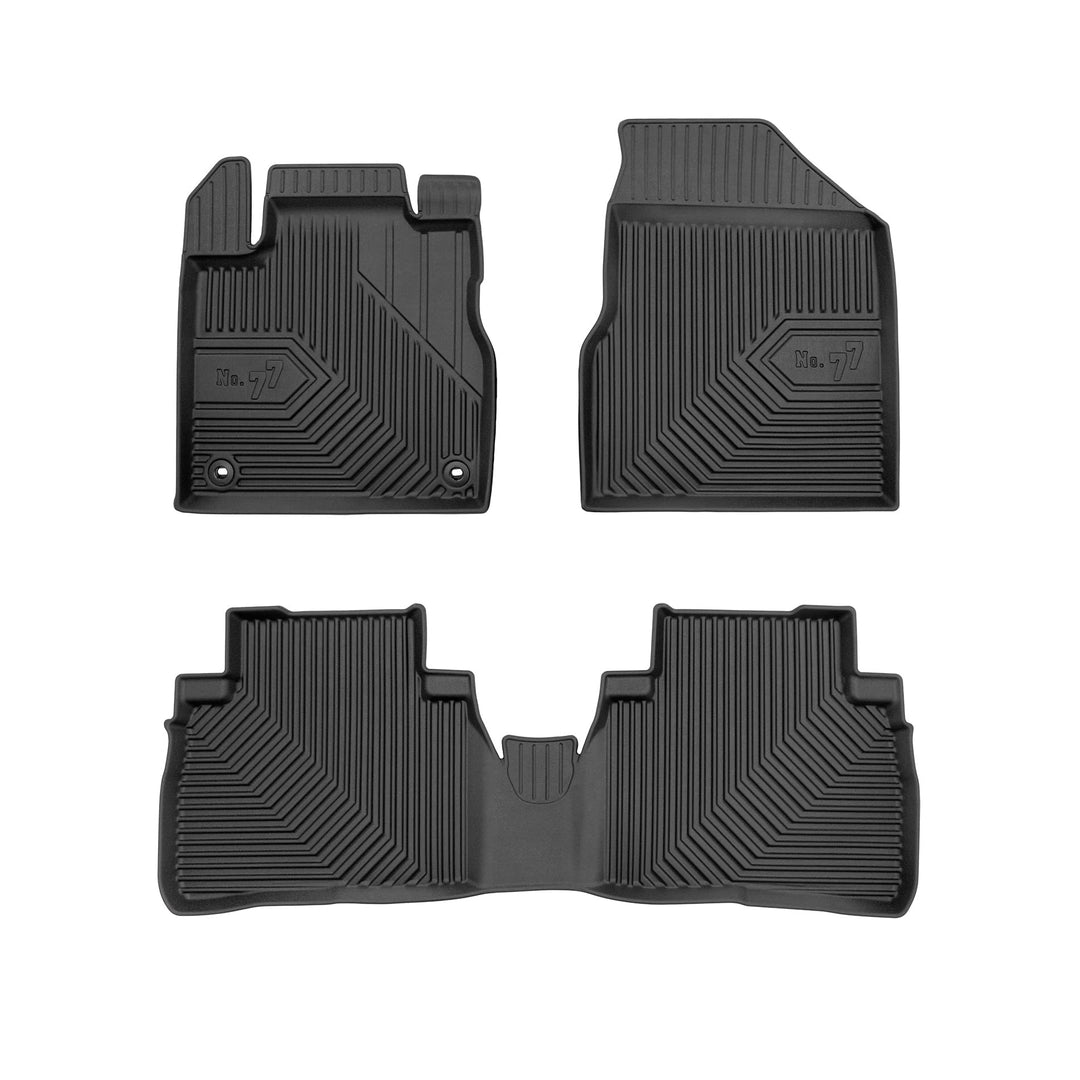 FROGUM No.77 Gummimatten Ganzjahresset von Auto Fussmatten Autofussmatten für Nissan Murano Z50 2003