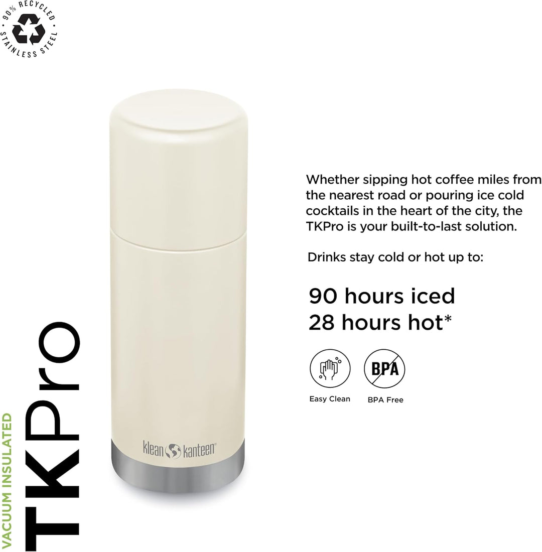 KleanKanteen Herren TKPro-TF Trinkflasche, Tofu, One Size, Tofu