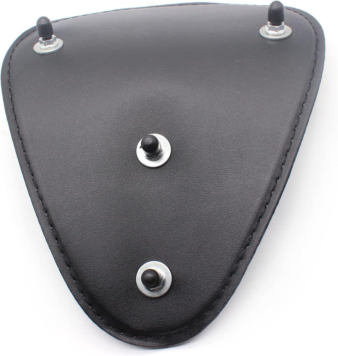 BREDUXSER Motorrad Bobber Sitz, Krokodil Leder Motorrad Solo Sitz für Sportster XL1200 883 48 Dyna S