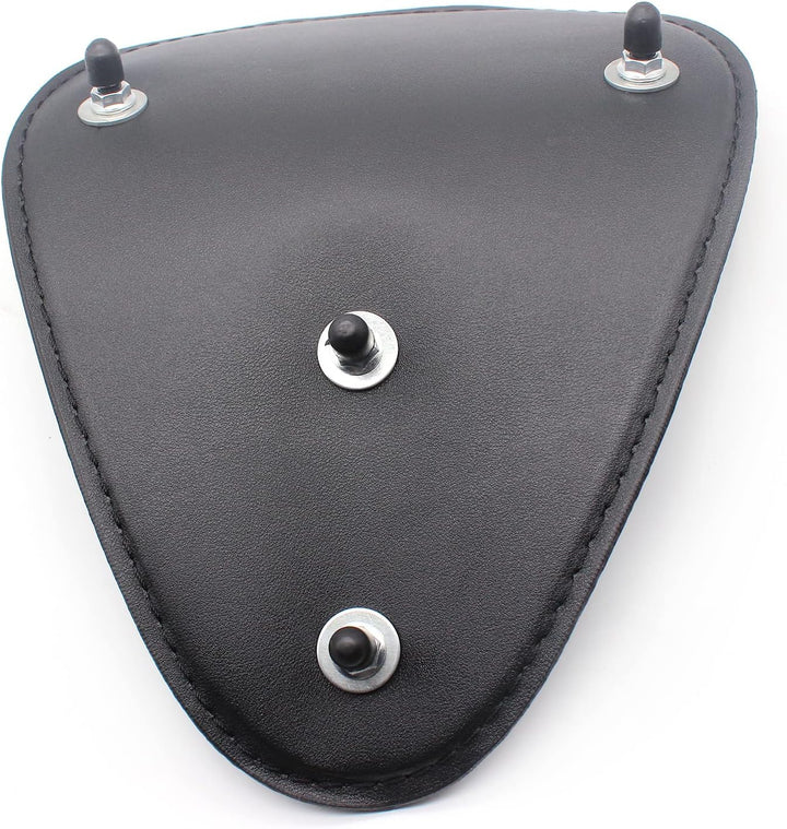BREDUXSER Motorrad Bobber Sitz, Krokodil Leder Motorrad Solo Sitz für Sportster XL1200 883 48 Dyna S