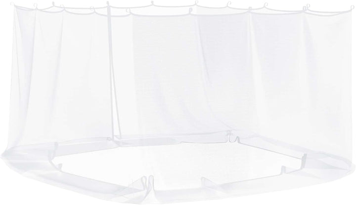Moskito Netz für Pavillon 220 Mesh Weiss, aus Polyester für 4,5 x 3 x 2 m, Fliegengitter mit Klettve
