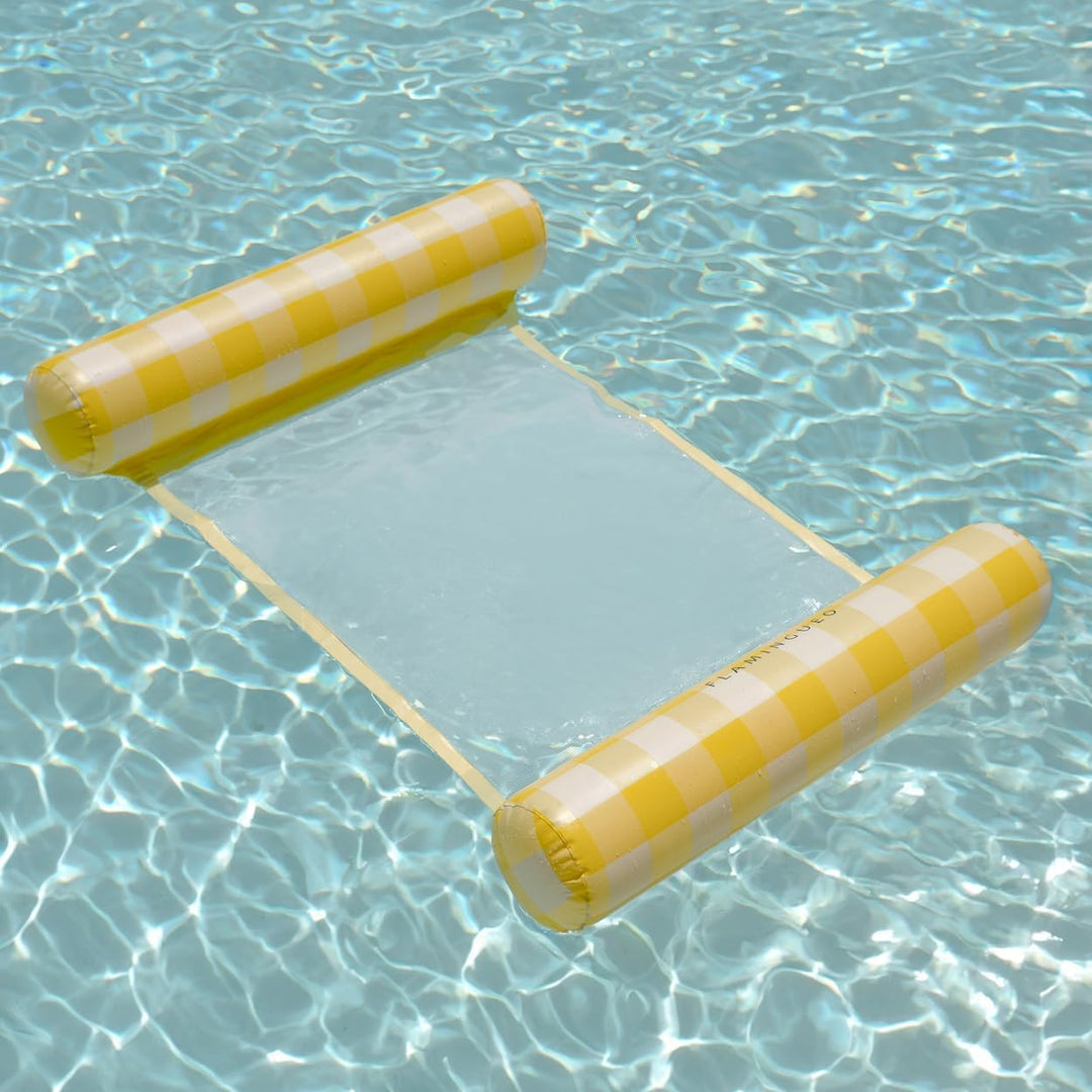 Flamingueo Luftmatratze Pool - Wasserhängematte, Luftmatratze Wasser, Pool Sitz, Wassermatratze, Poo