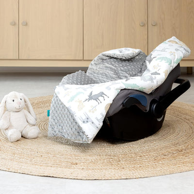 Navaris Einschlagdecke für Babyschale - universal Baby Decke für u.a. Maxi Cosi Römer Cybex Autositz