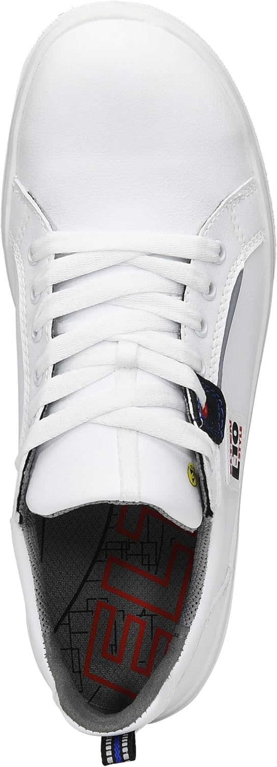 ELTEN Sicherheitsschuhe GHOST Low ESD S3, Herren, Textil, Stahlkappe, leicht, sportlich, Weiss, Grös