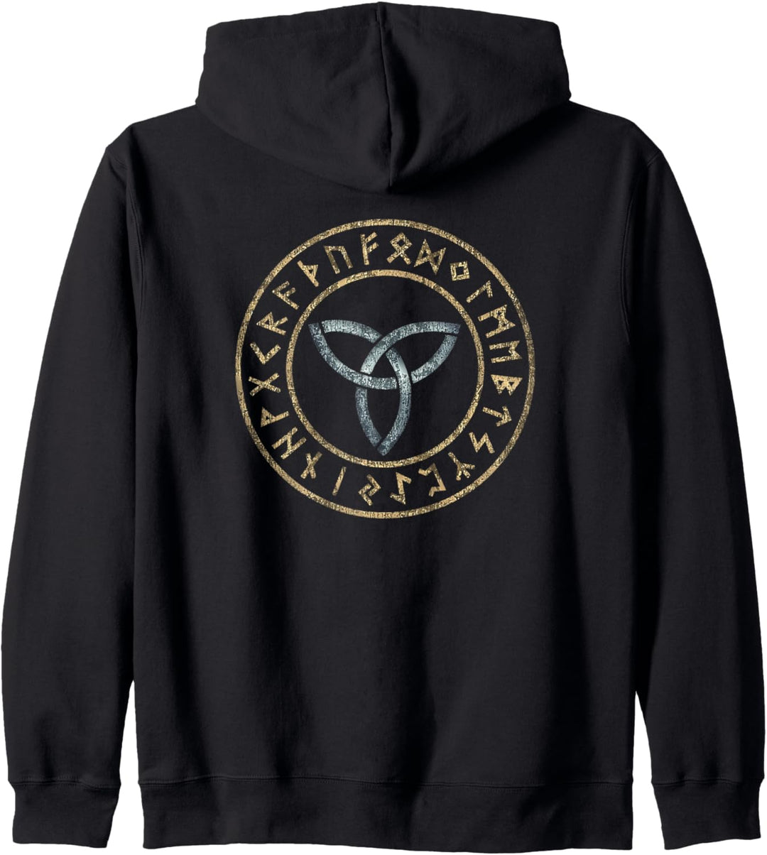 Triquetra Keltisch Nordisch Wikinger Mythologie Symbol Runen Kapuzenjacke