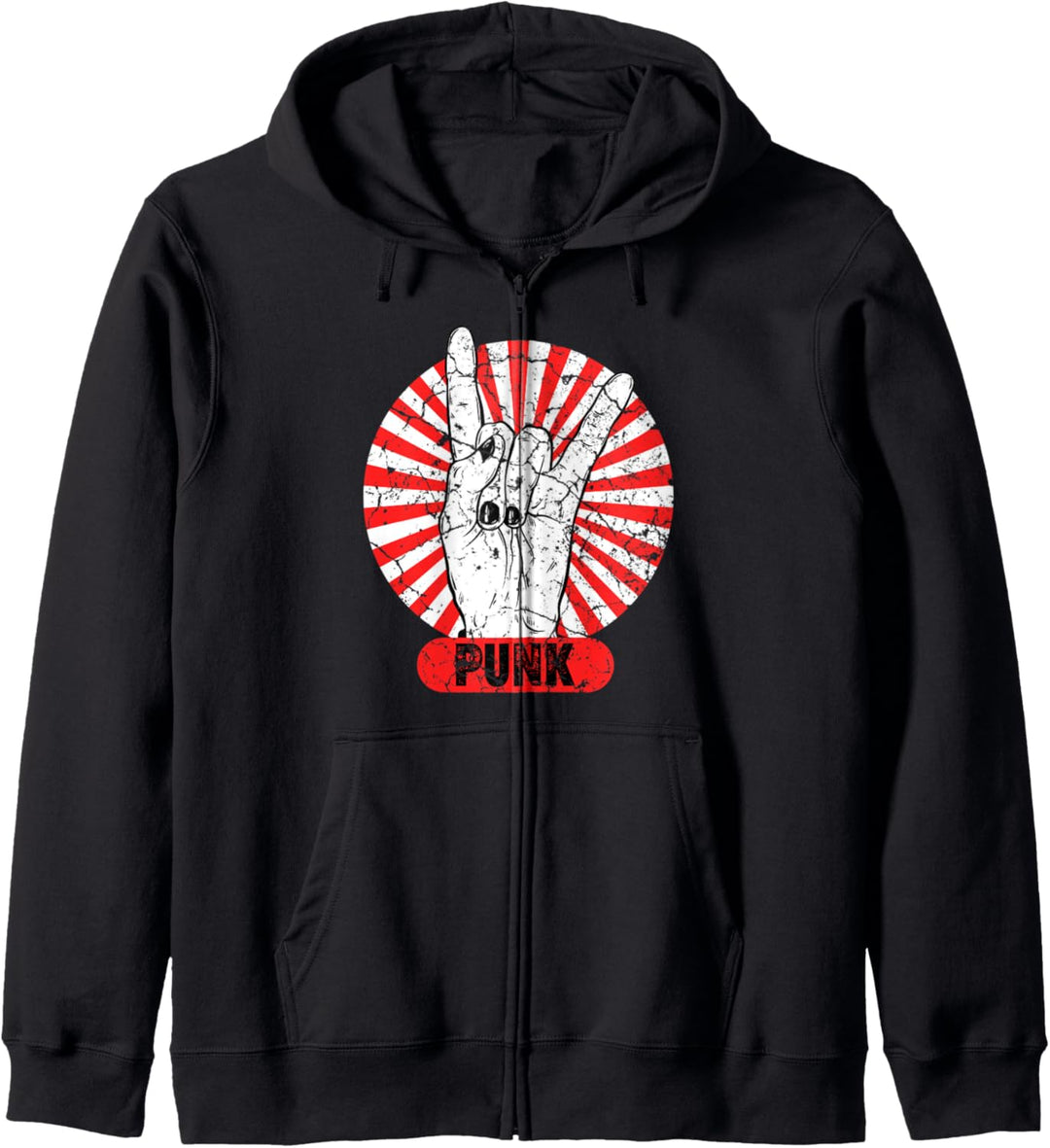 Punkrocker Musik Vintage Punkrock Punks Punk Kapuzenjacke