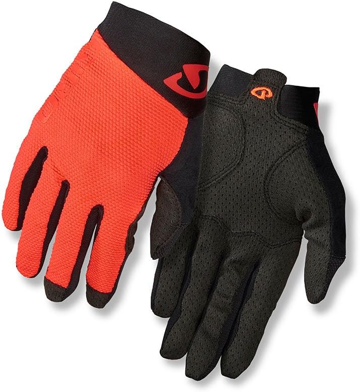 Giro Unisex – Erwachsene Rivet Ii Handschuhe XXL vermillion/black, XXL vermillion/black