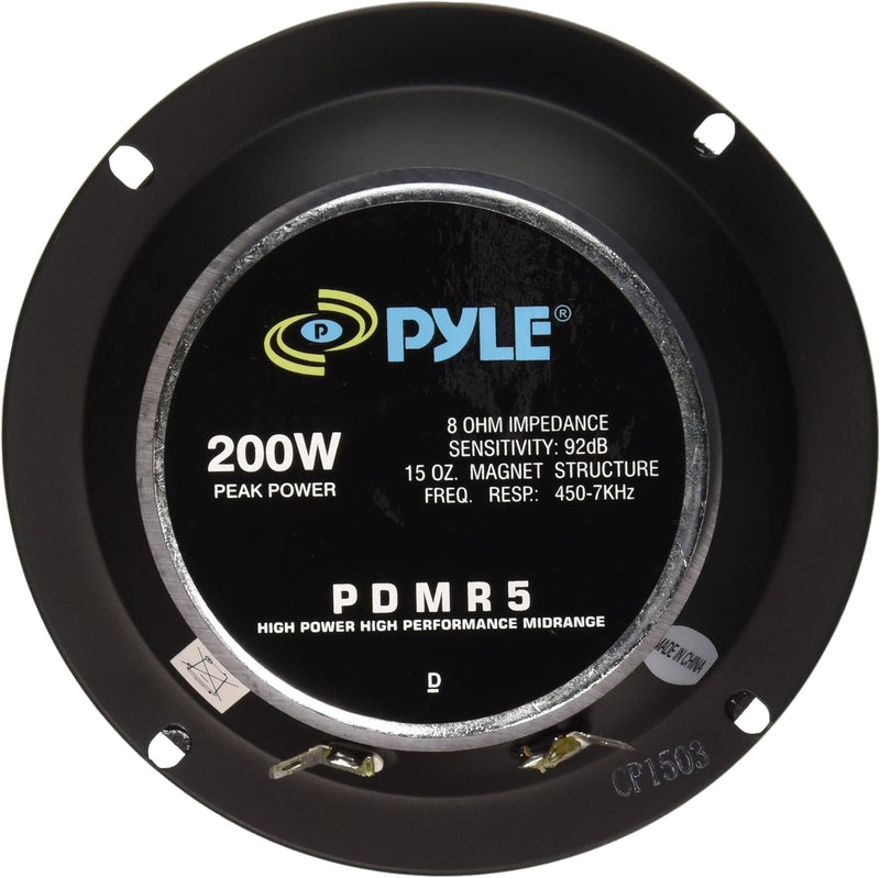 Pyle-Pro PDMR5 Lautsprechereinsatz, Durchmesser 12 cm