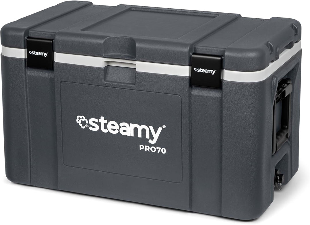 Steamy Pro 70 Kühlbox, 70 Liter, Grau