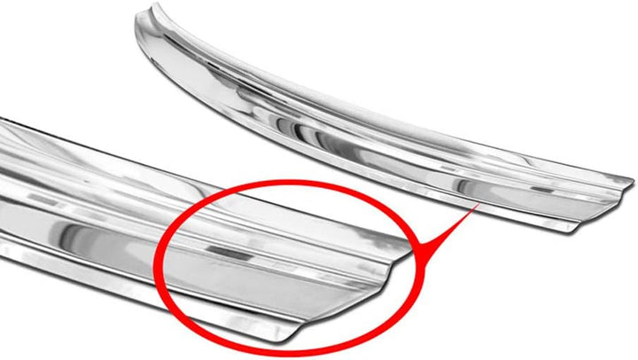 Avisa Edelstahl Heckstossstangenschutz kompatibel mit Kia XCeed 2019-