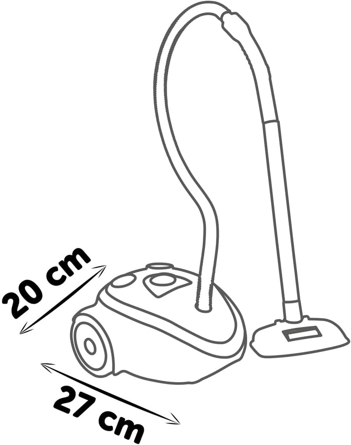 Smoby - Rowenta Staubsauger - Spielstaubsauger mit Sound - Kinder-Staubsauger mit Sound - Haushalts-