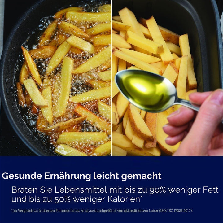 Electrolux Airfryer Serie 700 EAF5B, Braten, Grillen oder Backen, gesünderes frittiertes Essen koche