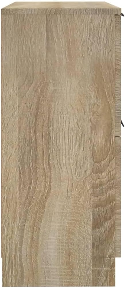 Makastle Sideboard Kommode Beistellschrank Lagerschrank Aufbewahrungsschrank mit 2 Türen, Standregal