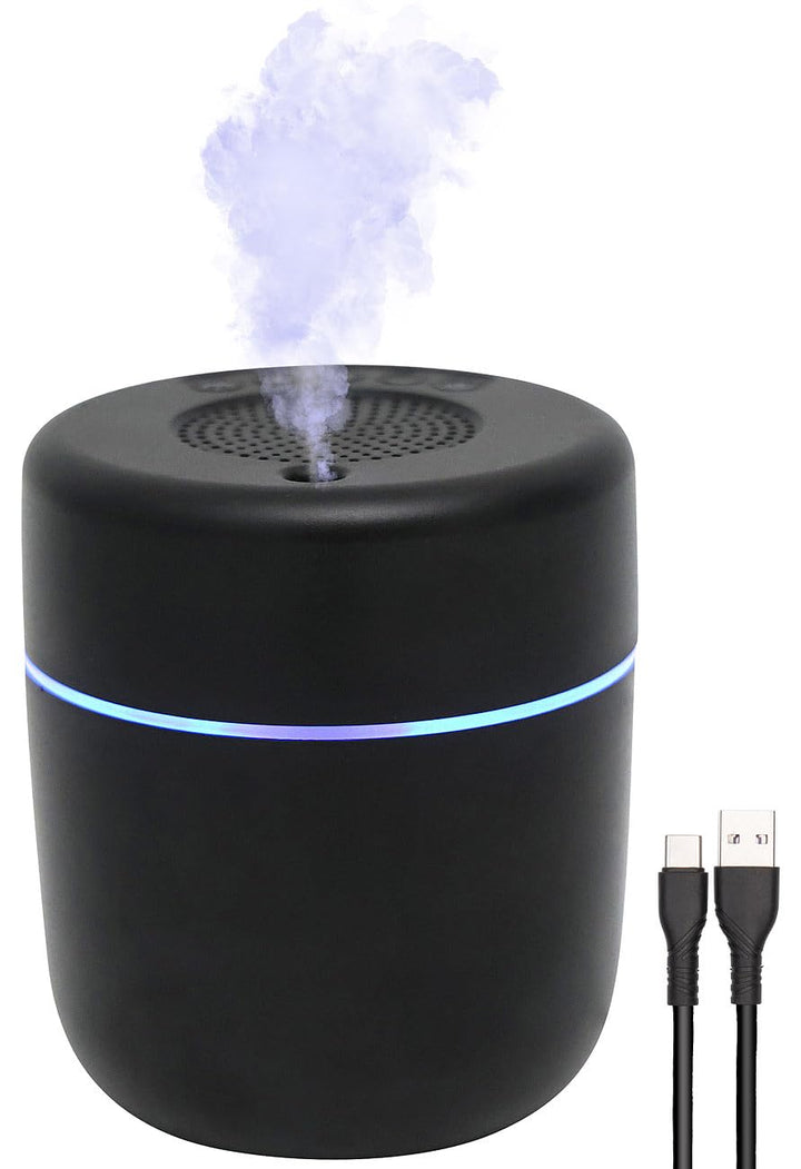 Carlo Milano Diffuser: USB-Luftbefeuchter mit Timer und 5 Naturgeräuschen, 400 ml (USB Mini Luftbefe