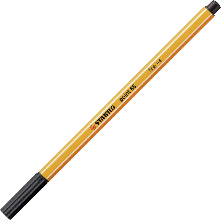 Fineliner - STABILO point 88 - 30er Pack - mit 30 verschiedenen Farben inkl. 5 Neonfarben 30 verschi