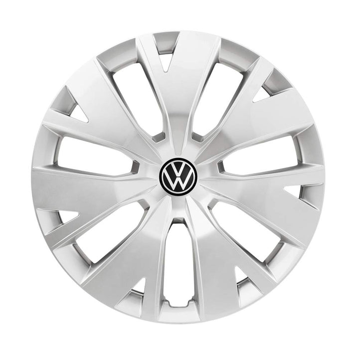 Volkswagen 2GM071456AUWP Radkappen (4 Stück) Radzierblenden Radblenden 16 Zoll Stahlfelgen Silber