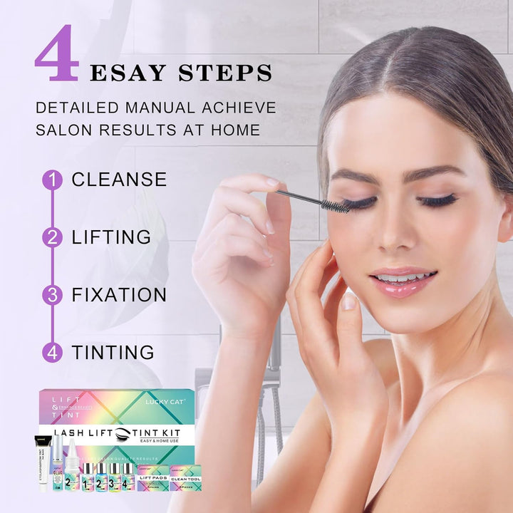 Wimpernlifting Set mit Schwarz, 2026 Aktualisiertes Lash Lifting Set mit Schwarz, Wimpernlifting Set