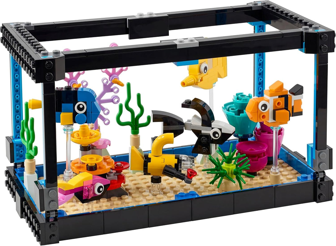 LEGO 31122 Creator 3 in 1 Aquarium Staffelei & Schatztruhe | 3 Modelle in 1 Set