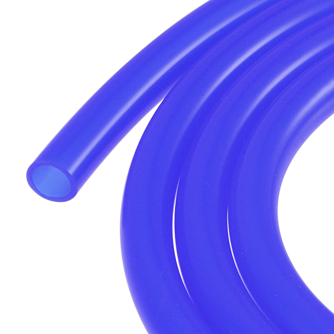 sourcing map Silikonschlauch Schlauch 10mm ID 13mm OD 6.6ft Blau Hochtemperatur für Wasserschlauch L