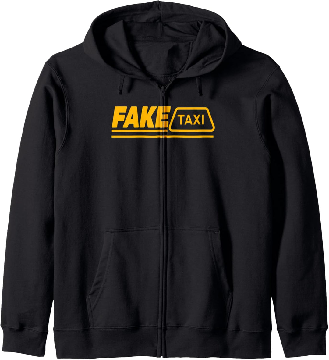 Fake Taxi Lustiger Fahrer Kapuzenjacke