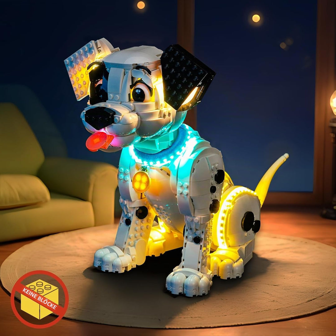 Led Licht Set Kompatibel mit Lego 101 Dalmatians Puppy 43269 (Kein Modell), Dekorationsbeleuchtungss
