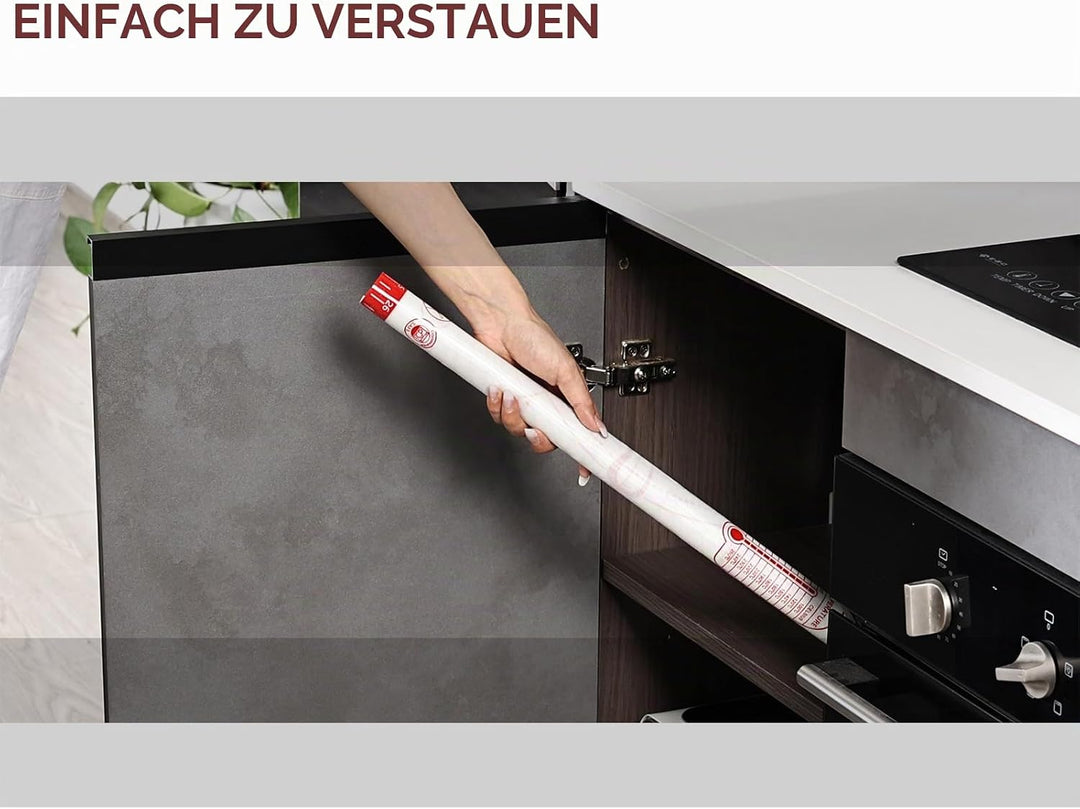 Silikon Backmatte Extra gross 80x60cm, Grösse Antihafte Silikonmatte mit Messung, Teigmatte, Backenu