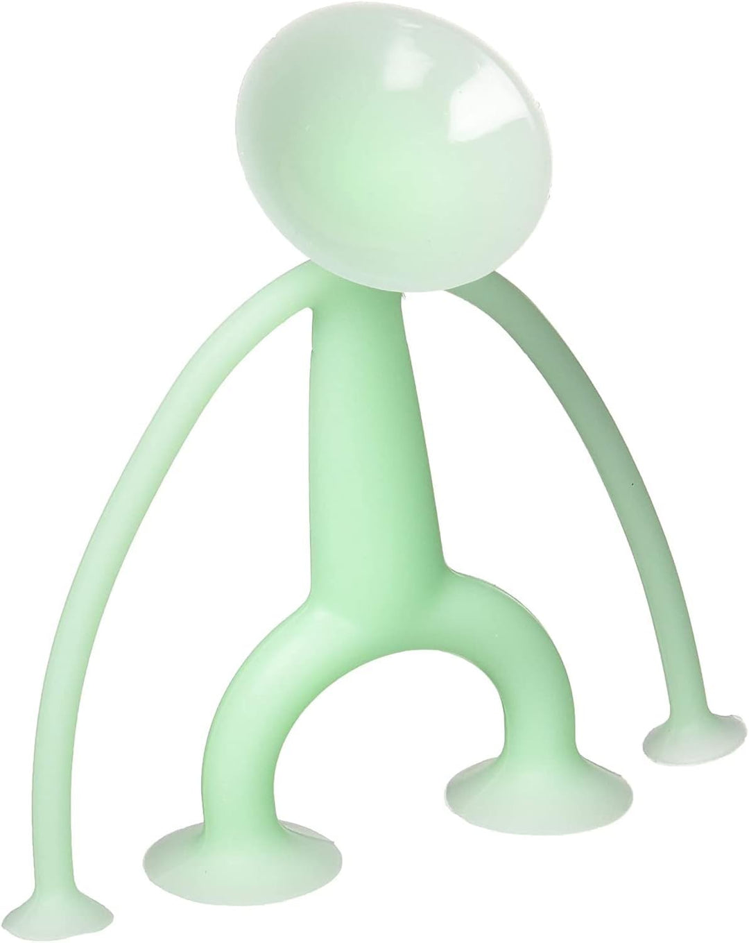 MOLUK 43110, OOGI Glow in the Dark, elastische Stretch-Figur mit Saugnäpfen, Lernspielzeug aus Silik
