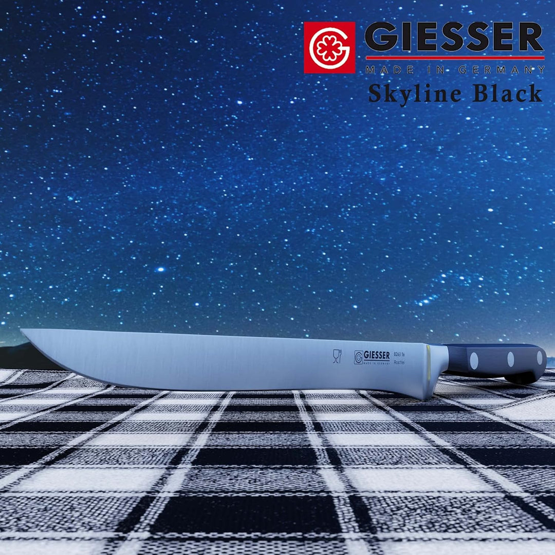 Giesser seit 1776 - Made in Germany - Ausbeinmesser geschmiedet schwarz Skyline black, 16 cm, geniet