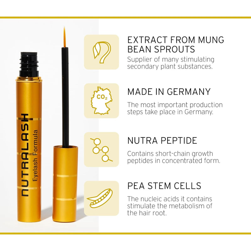 Nutralash Eyelash Formula – Wimpernserum für lange Wimpern in nur 6-8 Wochen I Lash Serum I Wimperns