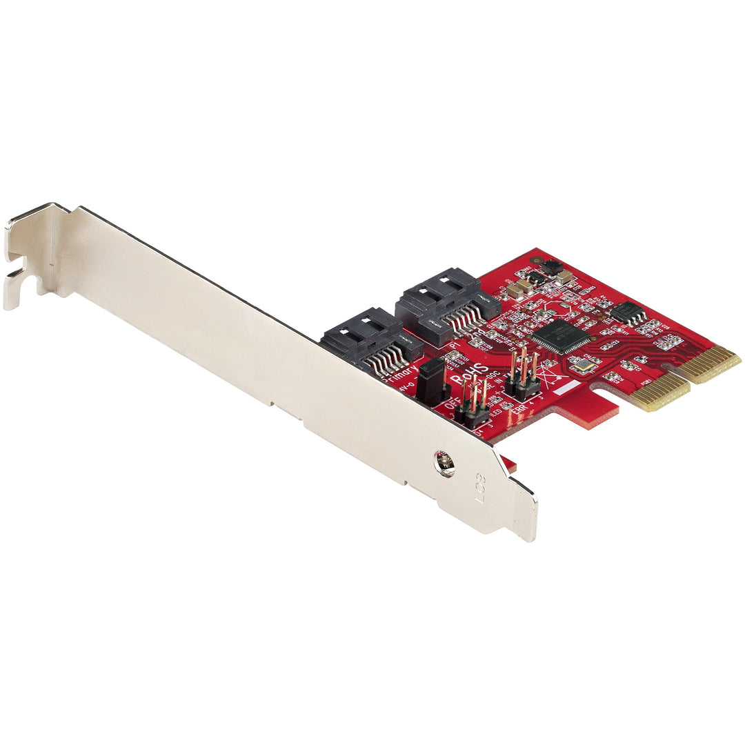 StarTech.com 2 Port PCIe SATA RAID Kontroller - PCIe SATA Hardware RAID Controller - PCIe Festplatte