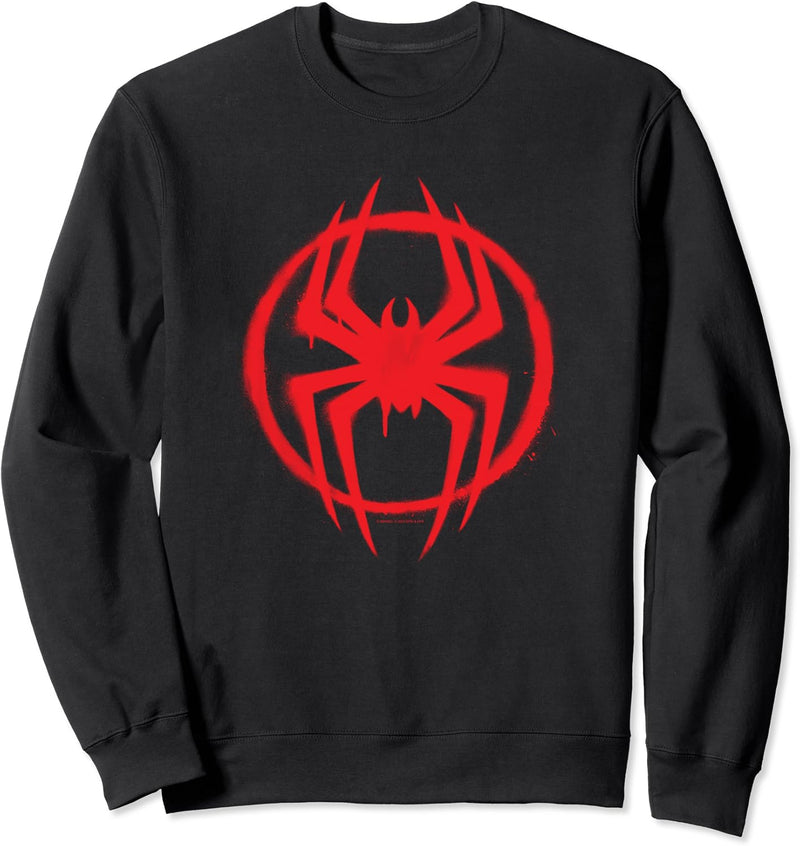 Marvel Spider-Man: Across the Spider-Verse Miles Symbol Sweatshirt