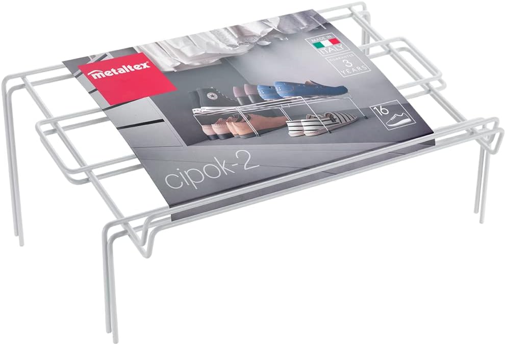 Metaltex Inserto per Armadio, Bianco, 42 x 24 x 17 cm, Weiss