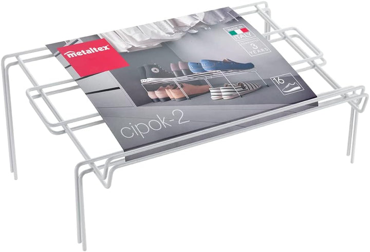 Metaltex Inserto per Armadio, Bianco, 42 x 24 x 17 cm, Weiss