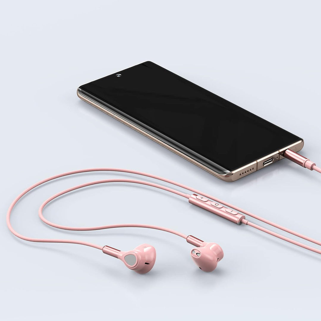 Kopfhörer mit Kabel, In Ear Kopfhörer Kabel in Ear Ohrhörer 3.5mm Klinke Kopfhörer mit Mikrofon, Lau