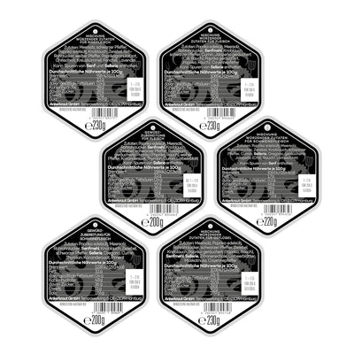 Ankerkraut BBQ Rub Set mit 6 Streuern - das perfekte Set für den Viel-Griller, Grill-Gewürze mit Ges
