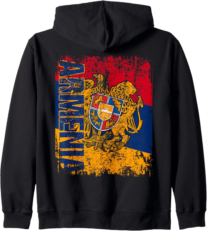 ARMENIEN Flagge Damen Herren Kinder ARMENIEN Kapuzenjacke