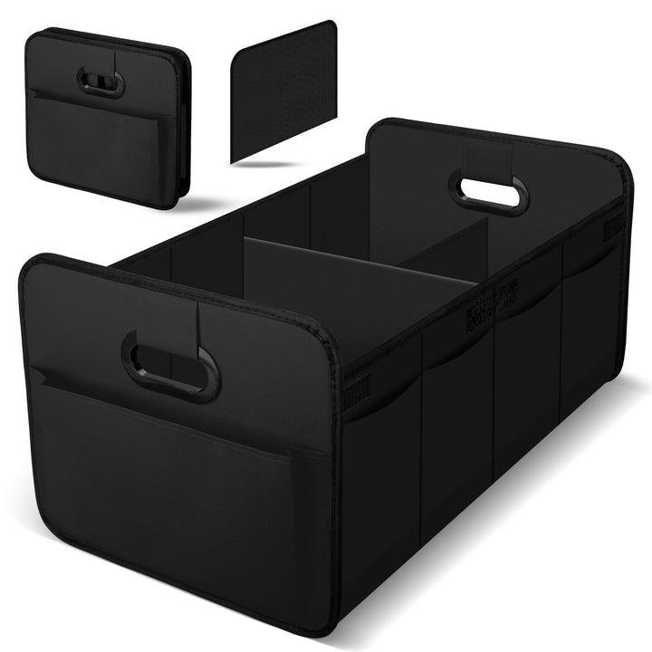 Kofferraum Organizer Auto, Faltbare Kofferraumtasche mit Fächern & Tragegriff,Geräumige Aufbewahrung