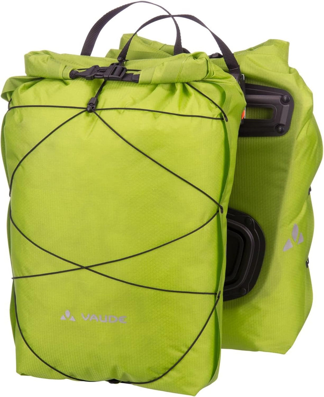VAUDE Hinterradtaschen Aqua Back Light, Ultraleichte Hinterradtasche zum Radfahren, Black, one Size,