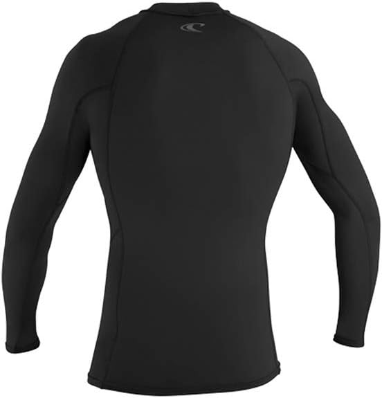 O';Neill Thermo-X Langarm - Mannschaft Top Schwarz - Easy Stretch Schnell Dry - Wasserabweisung, Ger