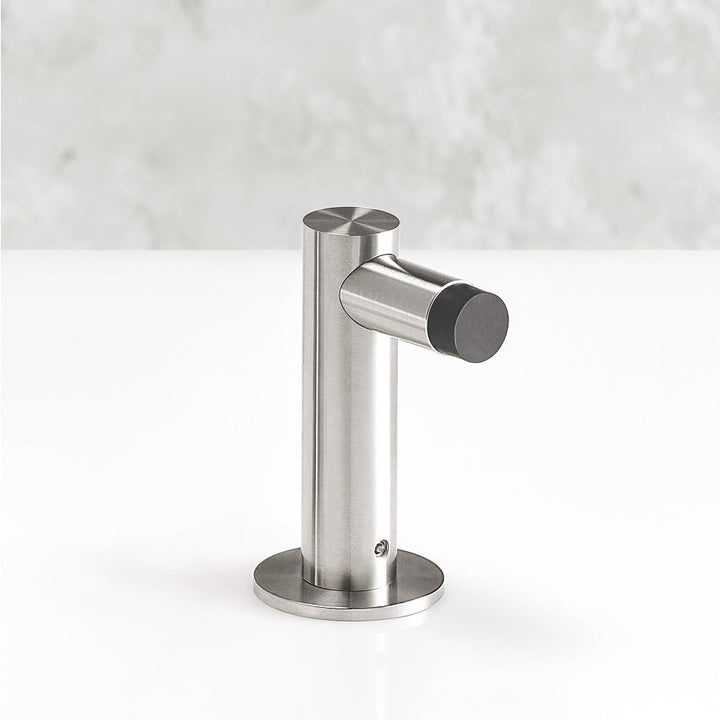 PHOS Design, TSL20-77, Türstopper zur Bodenmontage in L-Form aus Edelstahl Vollmaterial, Türstopper,