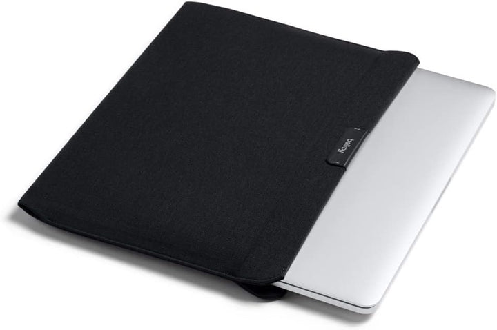 Bellroy Laptop Sleeve (14’’ Laptop, wasserabweisendes recyceltes Gewebe, Magnetverschluss) - Black S