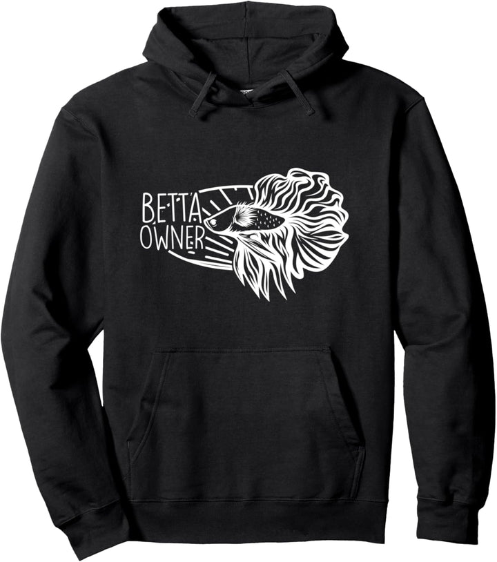 Betta Fischbesitzer Tropischer Fisch Pullover Hoodie