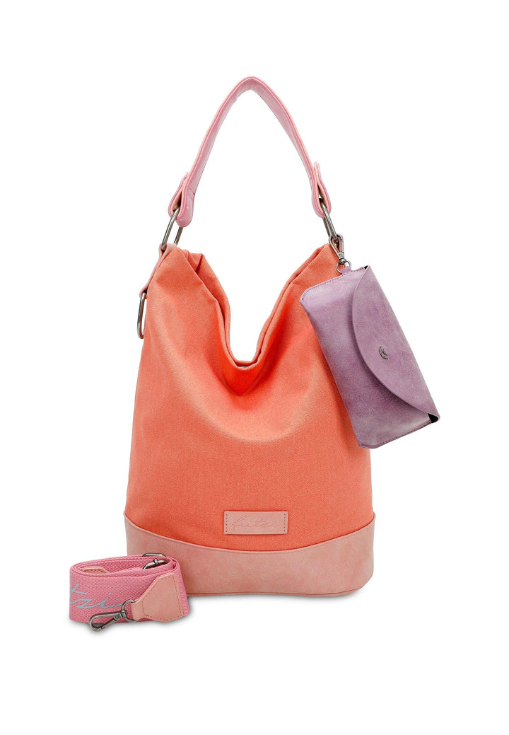 Fritzi aus Preussen Damen Izzy07 Canvas Hobo-Tasche Fruity, Fruity