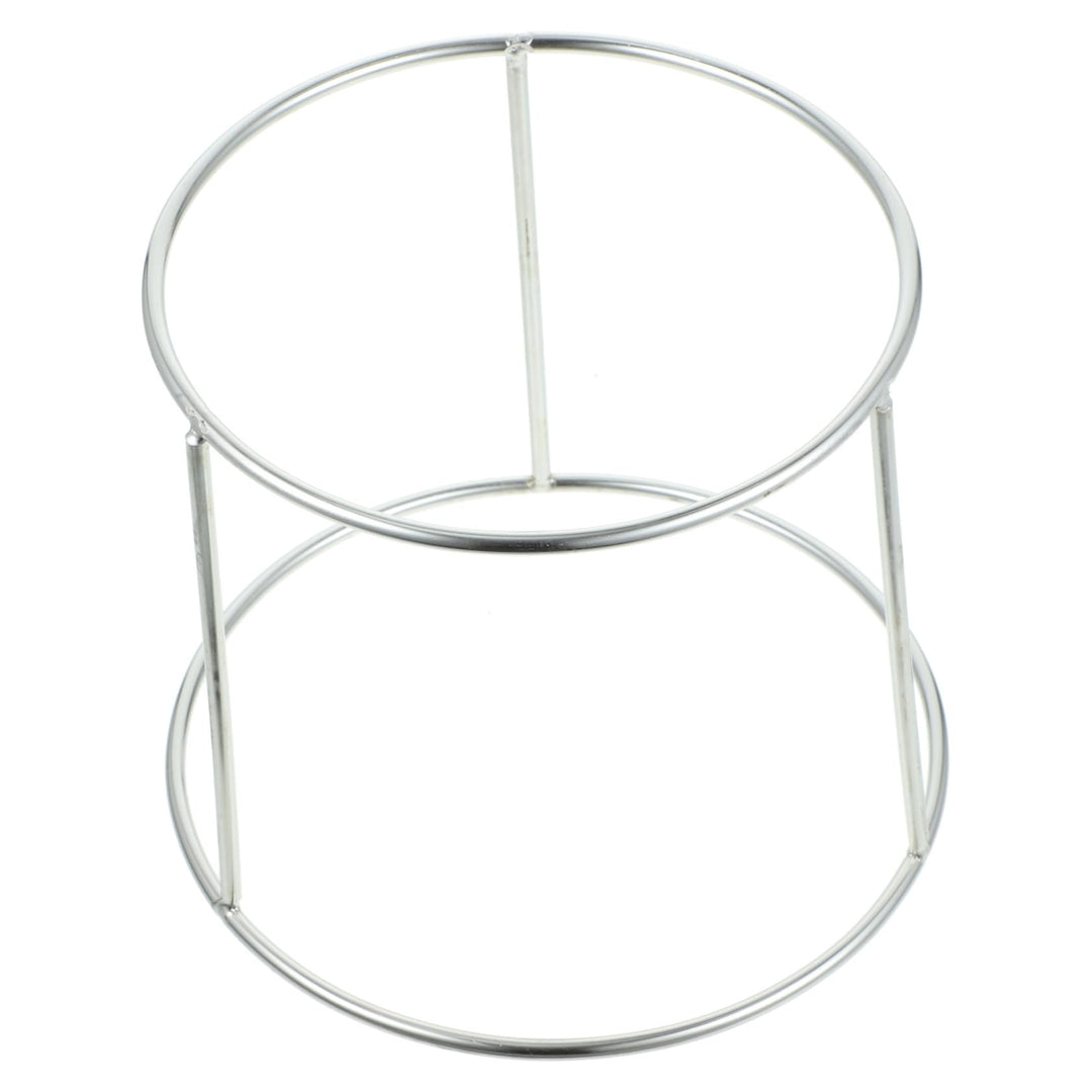 BESTonZON Edelstahl Servierplatte Halter Zweistufiger Pizzablechhalter Und Grill Tray Holder Rostfre