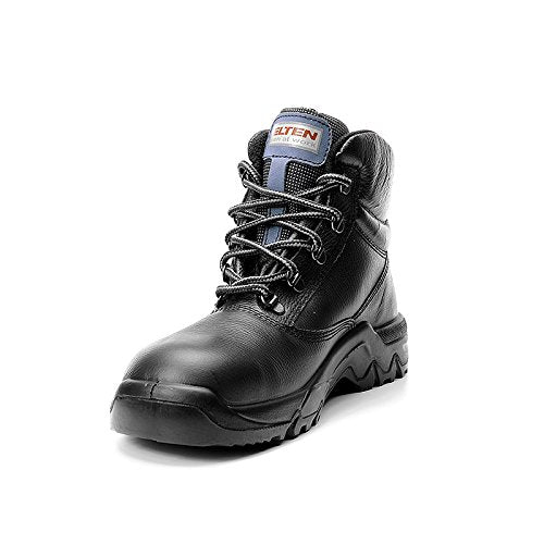 ELTEN Sicherheitsschuhe BEN ESD S2, Herren, leicht, schwarz, Stahlkappe - Grösse 41 41 EU, 41 EU