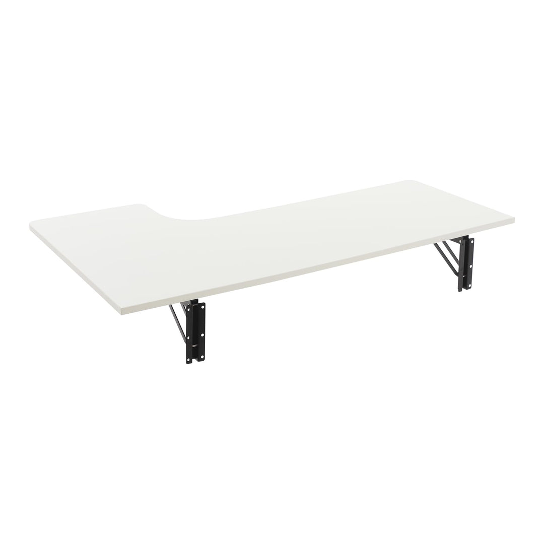 Dokiiovo 100x60cm Wandklapptisch, Wandmontierter Tisch aus MDF, Wandmontierter Klapptisch Wandklappt