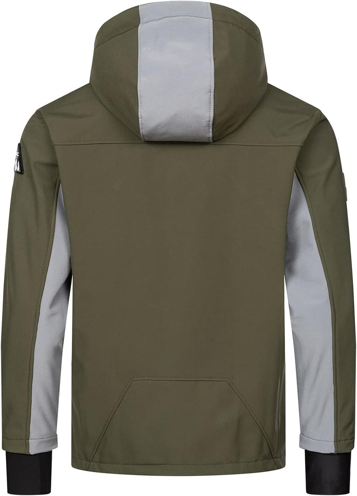 Rock Creek Herren Softshell Jacke Outdoor H-293 S Khaki, S Khaki