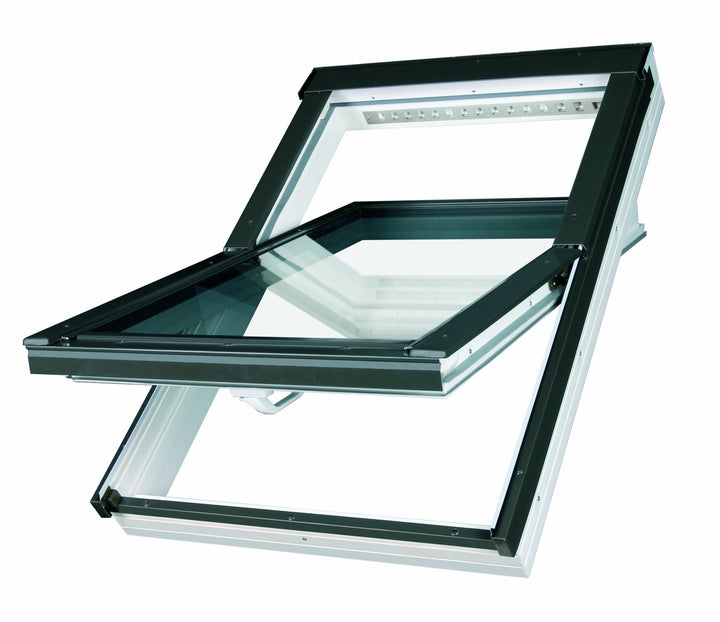 Dachfenster Fakro Schwingfenster 114x118cm Kunststoff mit Dauerlüftung V35 Standardverglasung U3 mit