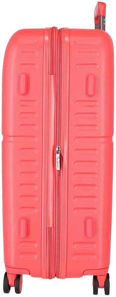 Pepe Jeans Highlight Kofferset, Rot, 55/70 cm, ABS, integrierter TSA-Verschluss, 116 l, 7,54 kg, 4 D