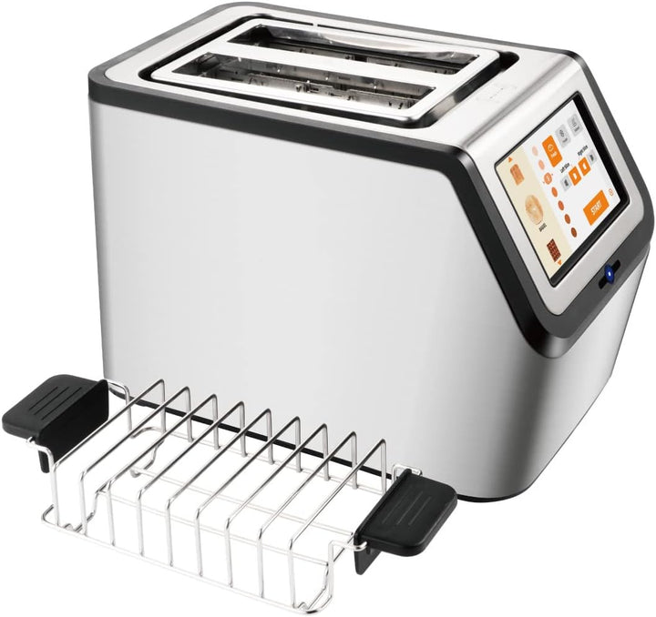 Smart Toaster mit Touchscreen, KETIAN 2-Scheiben Toaster,Abschaltautomatik, Auto Lift & Brotzentrier